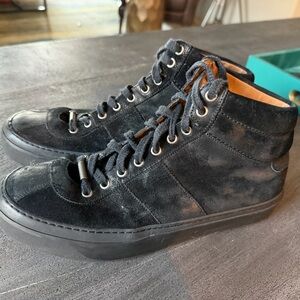 Jimmy Choo Black High-Top Men's Shoes